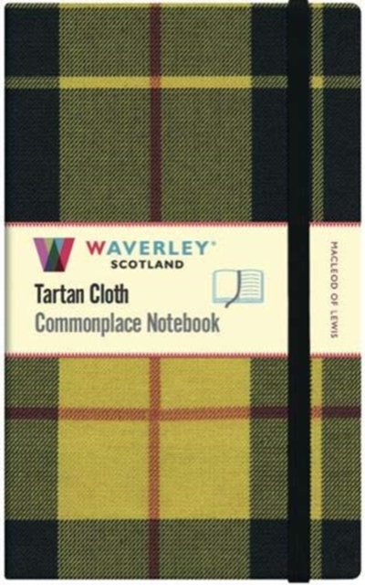 Waverley Notebooks: Macleod of Lewis Tartan Cloth Commonplace Large Notebook, Hardback Book