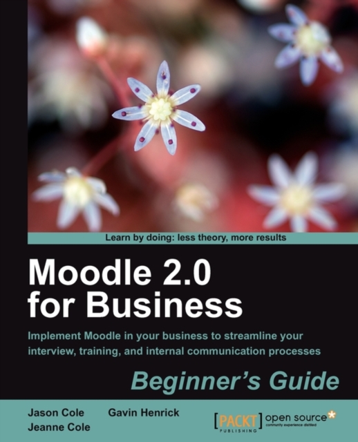 Moodle 2.0 for Business Beginner's Guide, Electronic book text Book