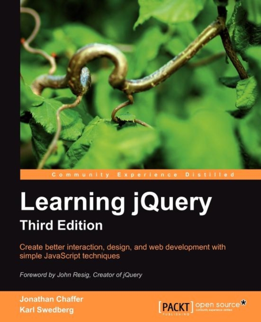 Learning jQuery, Third Edition, Electronic book text Book