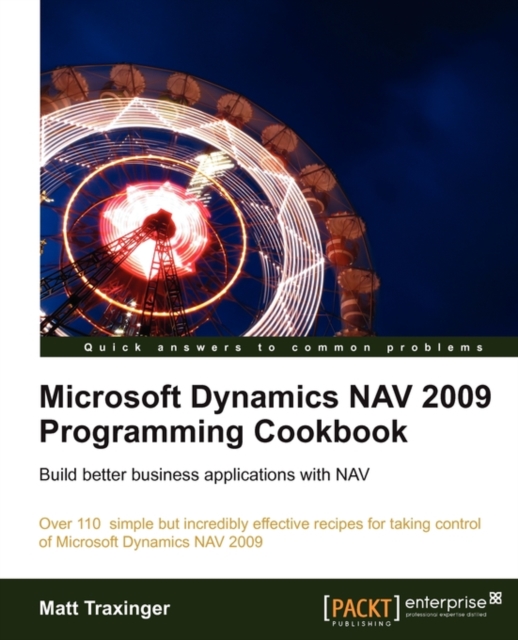 Microsoft Dynamics NAV 2009 Programming Cookbook, Electronic book text Book