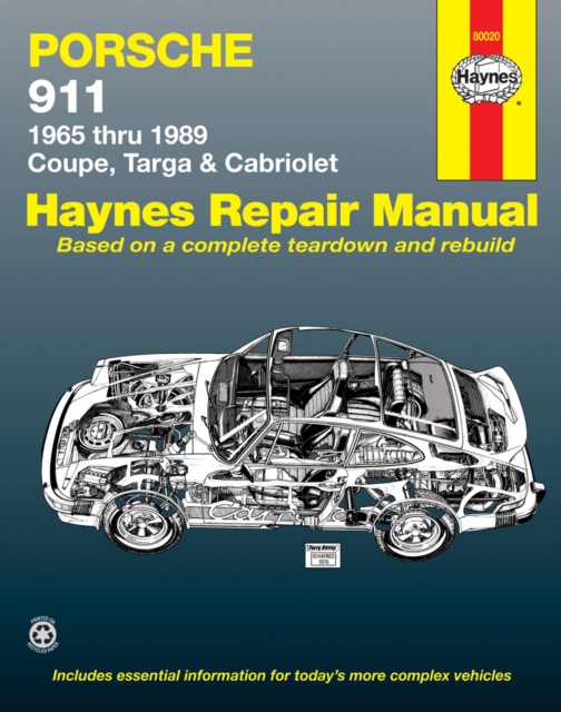 Porsche 911 (1965-1989) for Coupe, Targa & Cabriolet Haynes Repair Manual (USA), Paperback / softback Book