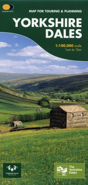 Yorkshire Dales : Map for Touring and Planning, Sheet map, folded Book