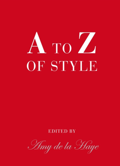 A to Z of Style, Hardback Book
