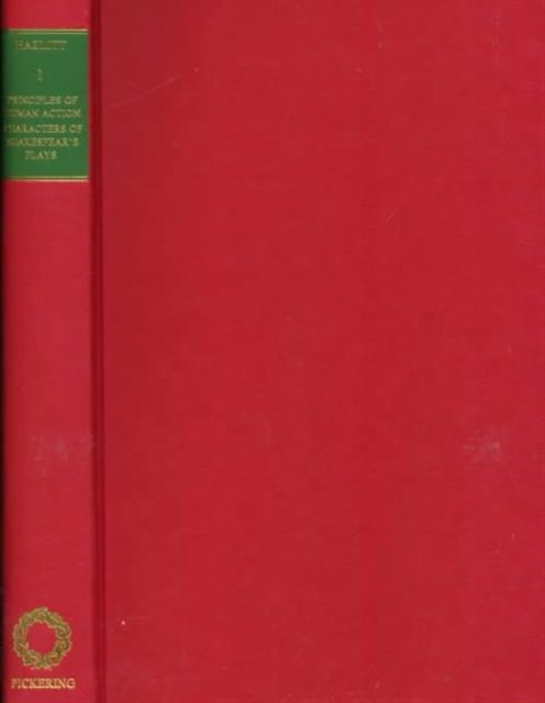 The Selected Writings of William Hazlitt, Multiple-component retail product Book