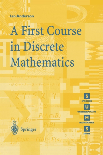 A First Course in Discrete Mathematics, Paperback / softback Book