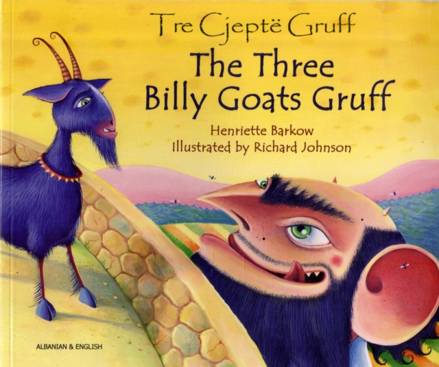 The Three Billy Goats Gruff in Albanian and English, Paperback / softback Book