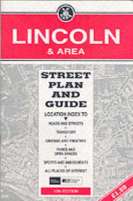 Lincoln : Street Plan and Guide, Sheet map, folded Book