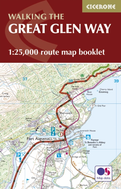 The Great Glen Way Map Booklet : 1:25,000 OS Route Mapping, Paperback / softback Book