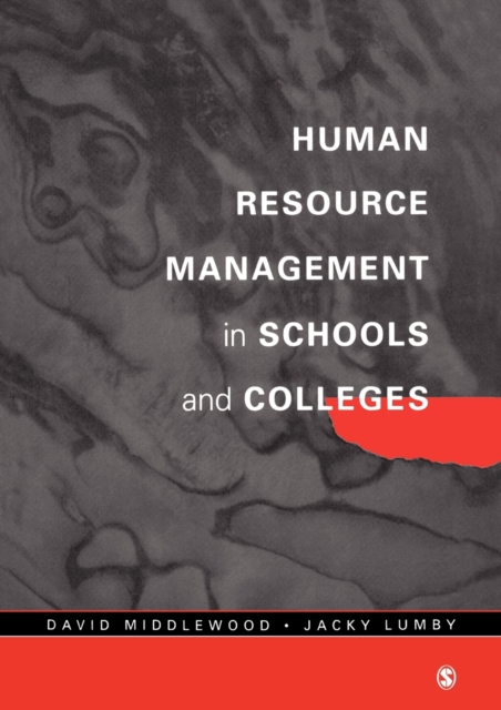 Human Resource Management in Schools and Colleges, Paperback / softback Book