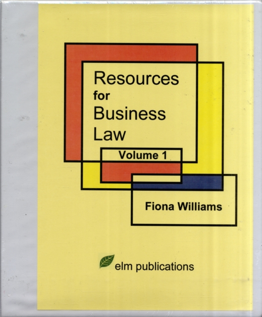 Resources for Business : Tutor's Pack, Loose-leaf Book