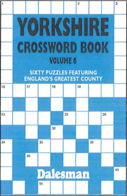 Yorkshire Crossword Book Volume 6, Paperback / softback Book