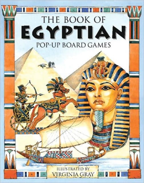 The Book of Egyptian Pop-up Board Games, Hardback Book