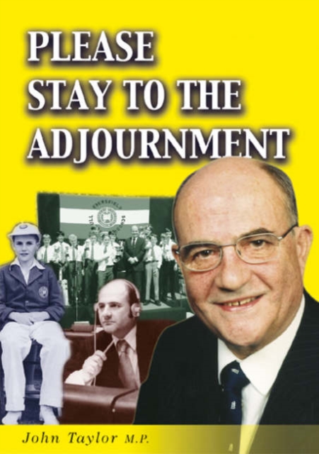 Please Stay to the Adjournment, Paperback / softback Book
