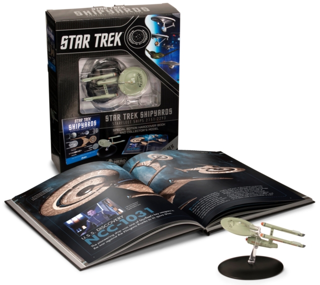 Star Trek Shipyards Star Trek Starships : 2151-2293 The Encyclopedia of Starfleet Ships Plus Collectible, Mixed media product Book