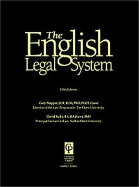 The English Legal System 5/e, Paperback Book