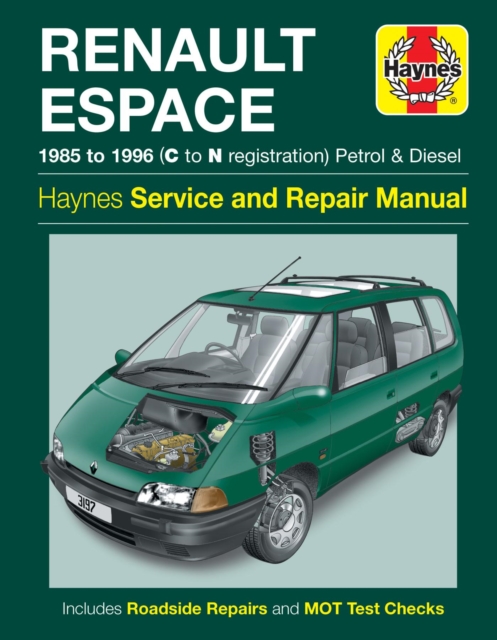 Renault Espace Petrol & Diesel (85 - 96) C To N, Hardback Book