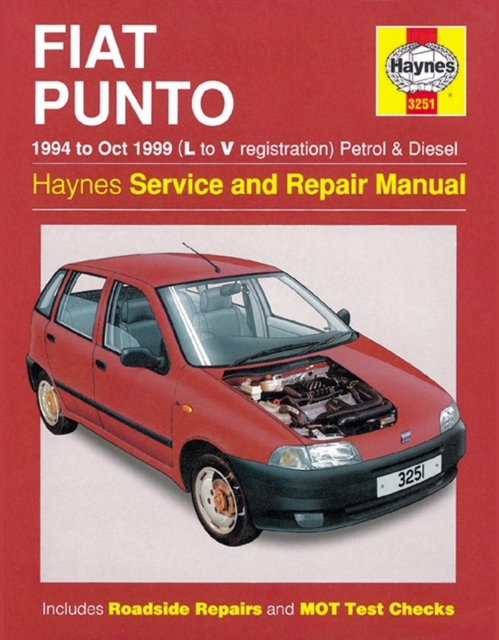 Fiat Punto Petrol & Diesel (94 - Oct 99) L To V, Hardback Book