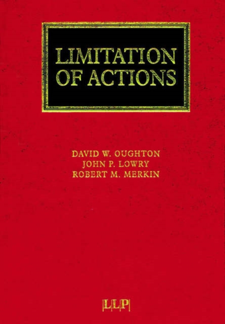 Limitation of Actions, Hardback Book