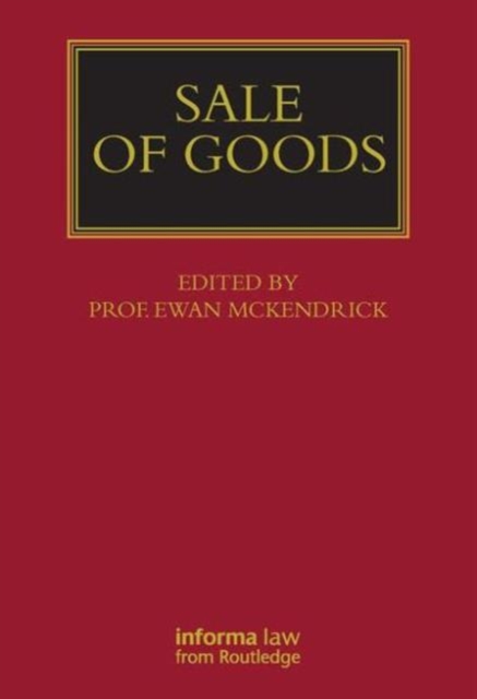 Sale of Goods, Hardback Book