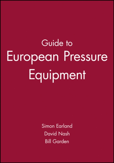 Guide to European Pressure Equipment, Paperback / softback Book