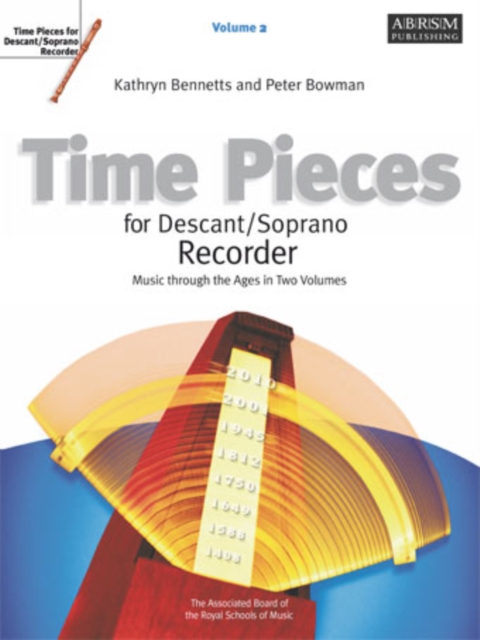 Time Pieces for Descant/Soprano Recorder, Volume 2, Sheet music Book