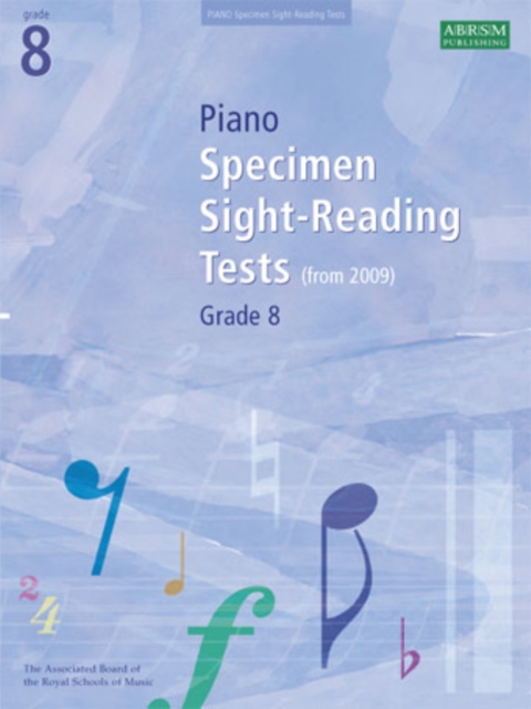 Piano Specimen Sight-Reading Tests, Grade 8, Sheet music Book