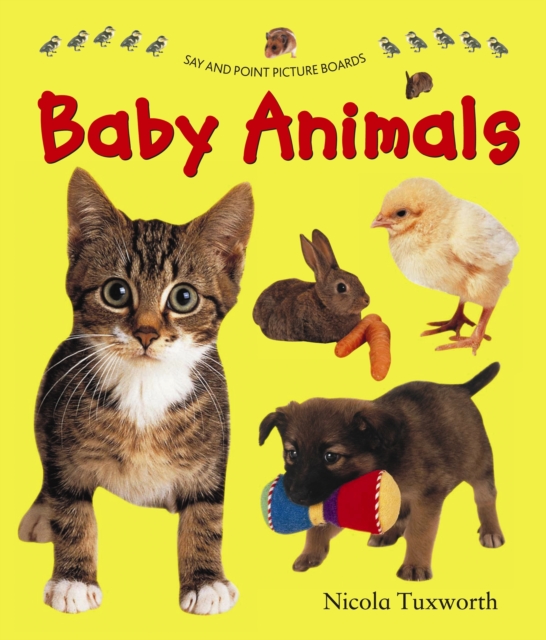 Say and Point Picture Boards: Baby Animals, Board book Book