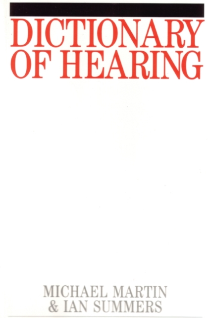 Dictionary of Hearing, Paperback / softback Book