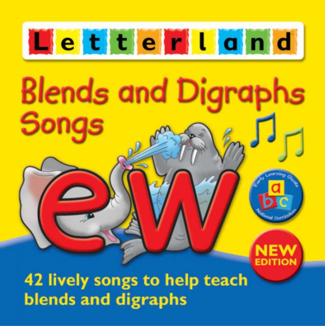 Blends and Digraphs Songs, CD-Audio Book