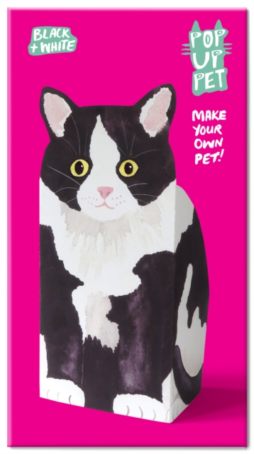 Pop Up Pet Black & White Cat : Make your own 3D card pet!, General merchandise Book
