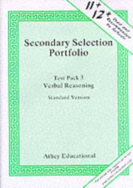 Verbal Reasoning Practice Papers Pack 3 (standard Version), Loose-leaf Book