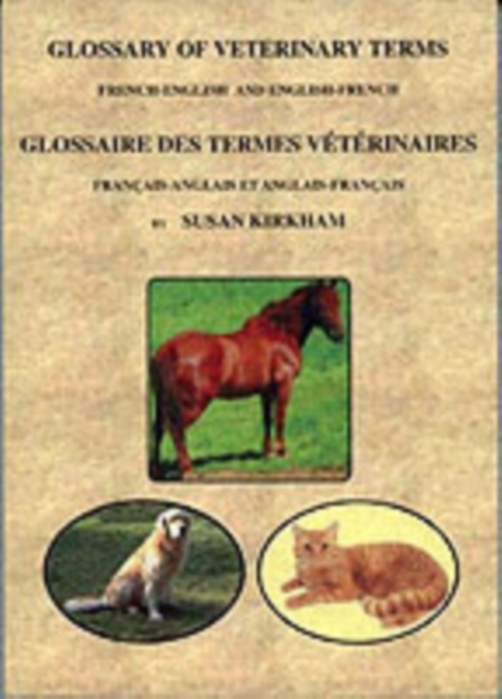 Glossary of vetenary terms, Paperback / softback Book