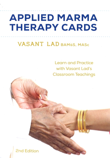 Applied Marma Therapy Cards, Spiral bound Book