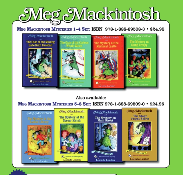 Meg Mackintosh Mysteries Set : Books 1-4, Paperback / softback Book