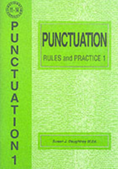 Punctuation Rules and Practice : No. 1, Paperback / softback Book