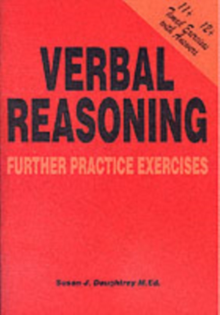 Verbal Reasoning : Further Practice Exercises, Paperback / softback Book
