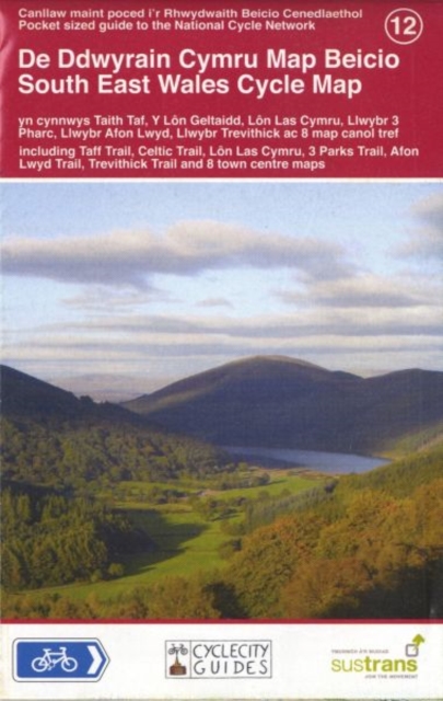 South East Wales Cycle Map, Sheet map Book
