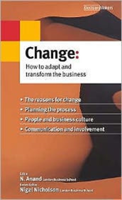 Change : How to Adapt and Transform the Business, Paperback / softback Book