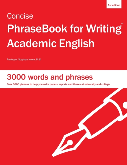 Concise PhraseBook for Writing Academic English, Paperback / softback Book