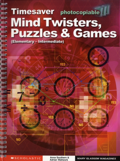 Mind Twisters, Puzzles & Games Elementary - Intermediate, Spiral bound Book