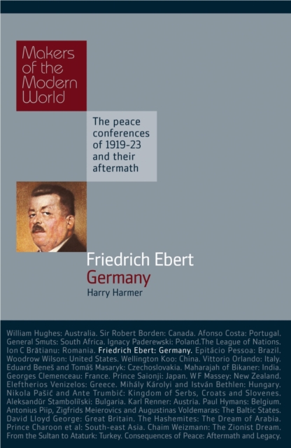 Friedrich Ebert: Germany, Hardback Book