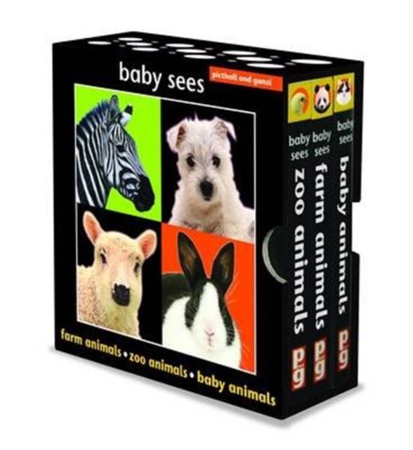 Baby Sees Animals Boxed Set : Zoo Animals, Puppies, Baby Animals, Board book Book
