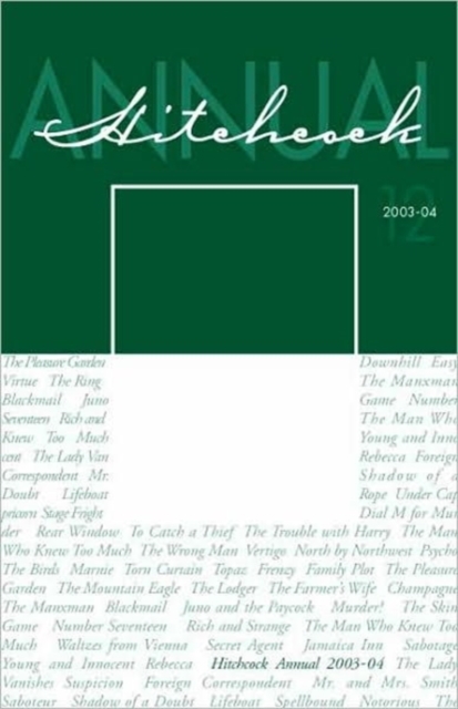 Hitchcock Annual - Volume 12, Paperback / softback Book
