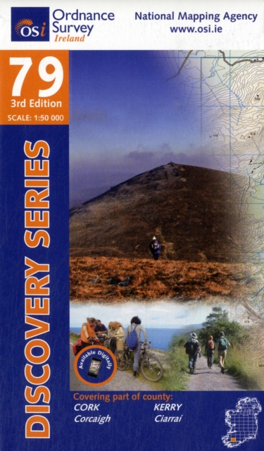 Cork, Kerry, Sheet map, folded Book