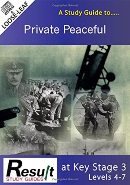 A Study Guide to Private Peaceful at Key Stage 3 : Levels 4-7, Mixed media product Book