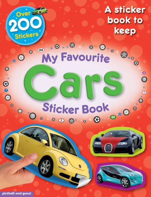 My Favourite Cars Sticker Book, Paperback / softback Book