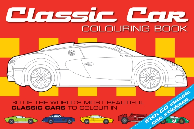 Classic Car Colouring Book, Paperback / softback Book