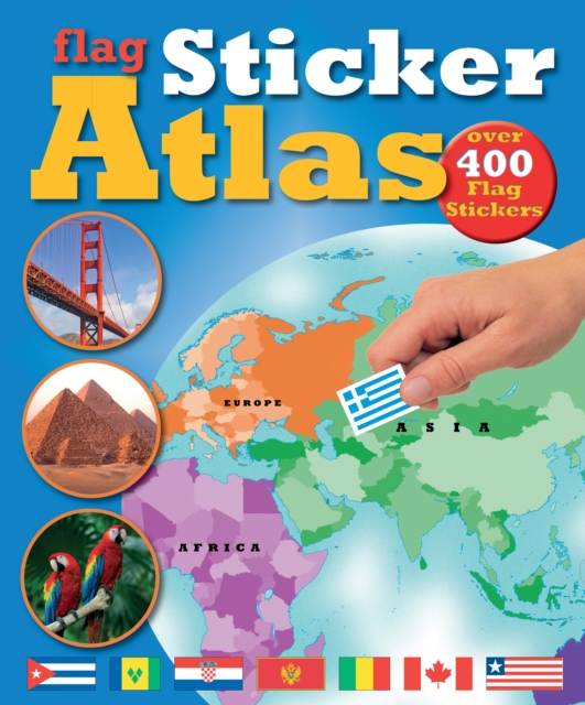Flag Sticker Atlas, Paperback / softback Book