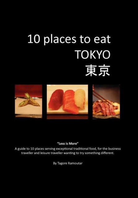 10 Places to Eat Tokyo, Hardback Book