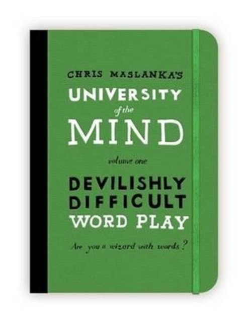 University of the Mind: Devilishly Difficult Word Play, Hardback Book